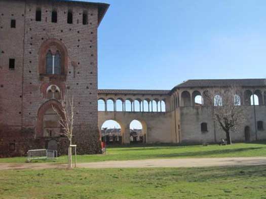 Visite guidate a Vigevano: la loggia delle dame